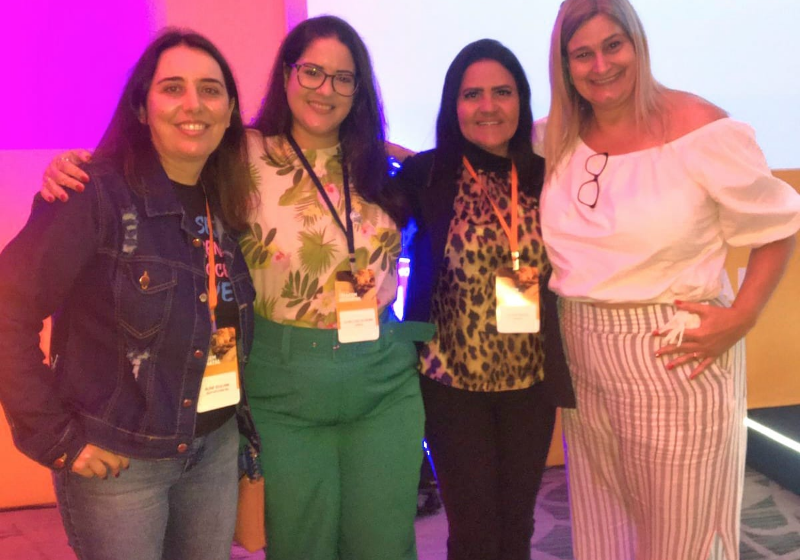 As quatro mães abraçaram de frente a luta por todos os pacientes com AME e têm inspirado muita gente. - Foto: divulgação