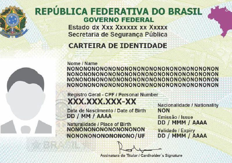 A nova carteira de identidade do brasileiro entra em vigor a partir do mês que vem - Foto: reprodução / gov.br
