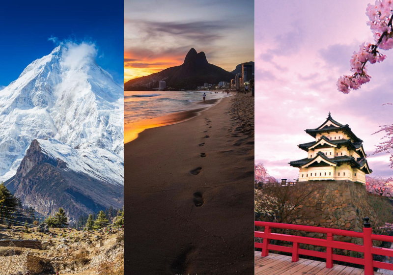 Rencontrez les 14 plus beaux pays du monde : le Brésil est sur la liste !