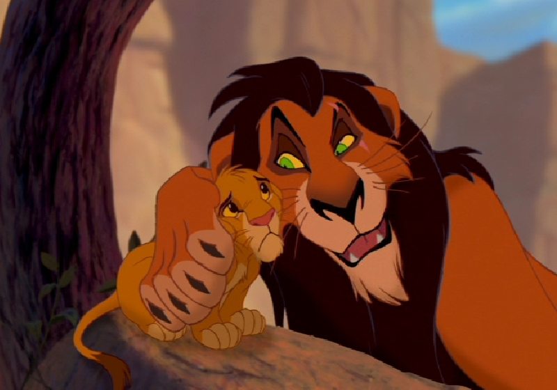 Ao lado de Simba, Scar, do filme o Rei Leão, é um exemplo clássico de mau-caráter na ficção, mas eles existem na vida real. Veja como identificá-los - Foto: Reprodução/Disney