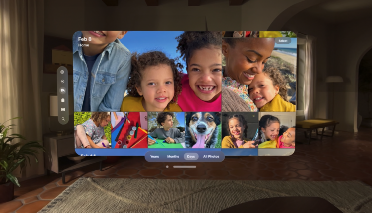 Usuários poderão, por meio de uma tela infinita de 23 milhões de pixels, ver aplicativos, jogos e muito mais. Foto: Reprodução/Apple.