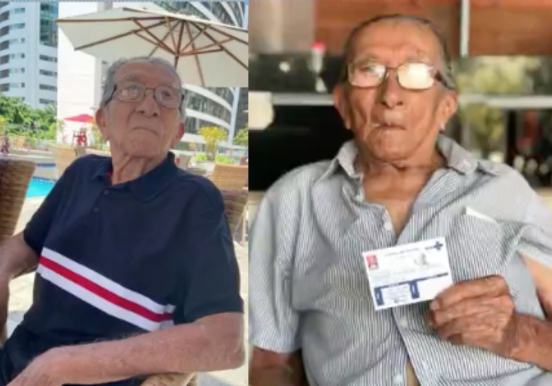 Seu Manoel, o brasileiro de 106 anos, tem 20 filhos, dezenas de netos e vive na Paraíba - Fotos: arquivo pessoal