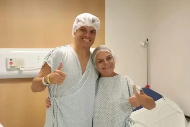 Depois do transplante de rim, mãe e filho passam bem em Brasília - Foto: Célia Gil / Arquivo pessoal