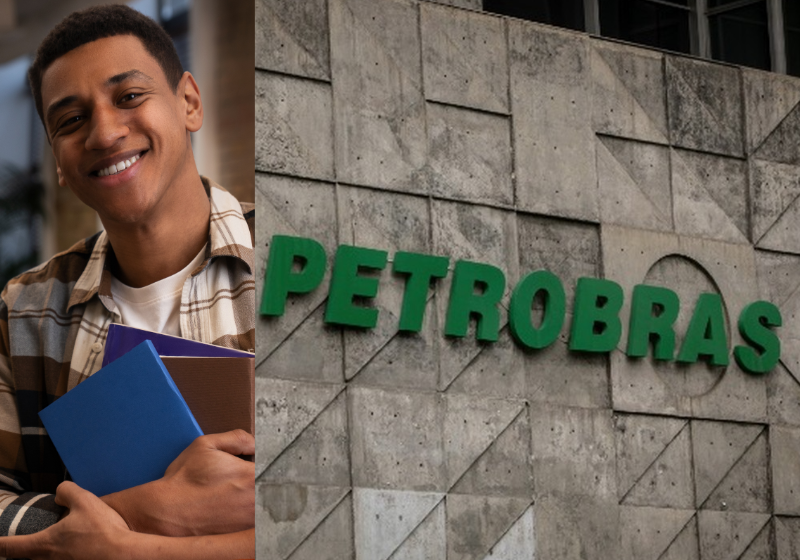 Quer uma grande oportunidade para começar sua vida profissional? A Petrobras tem 200 vagas de estágio! Foto: Reprodução/Freepik e Brenno Carvalho (O Globo).