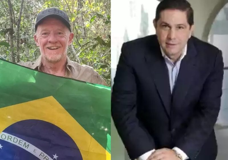 O milionário britânico Chris Brown (à esq) e o empresário português Mário Ferreira (à dir) são dois dos sortudos que desistiram da viagem no submersível - Fotos: Reprodução / Instagram @chrisbrown1503 / e Twitter