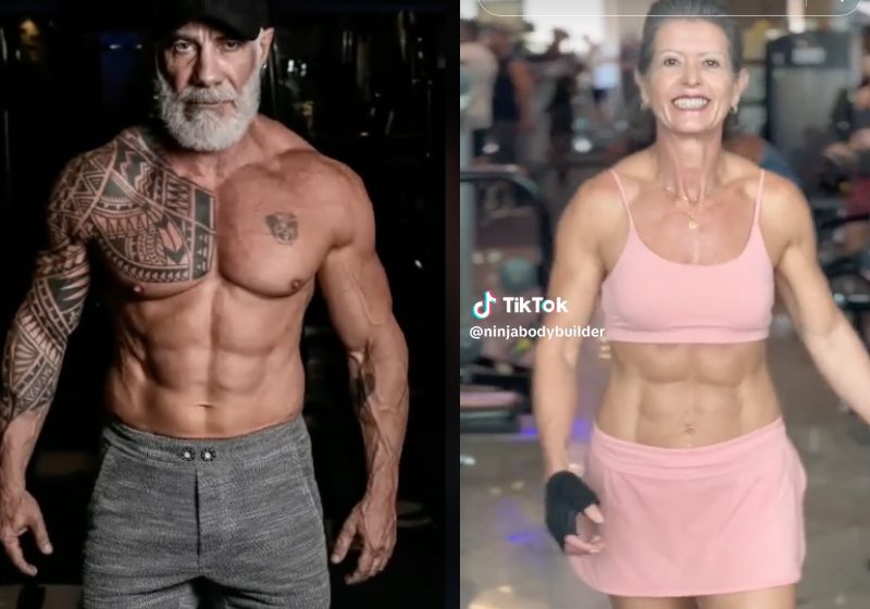 Sim, eles são os novos 60+. Repare bem: o Sérgio Arnaut tem 60 anos e a Mônica Bousquet tem 61 anos - Fotos: reprodução / TikTok / Instagram