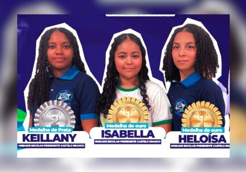 Isabella e Heloísa, medalha na Olimpíada Brasileira de Astronomia, são filhas de lavradores e enfrentam desafios diários para chegar até a escola - Foto: reprodução / Instagram