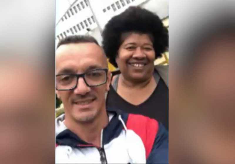 Um homem desconhecido ouviu o pedido de ajuda de uma mulher e a levou até o hospital para fazer os exames. - Foto: arquivo pessoal