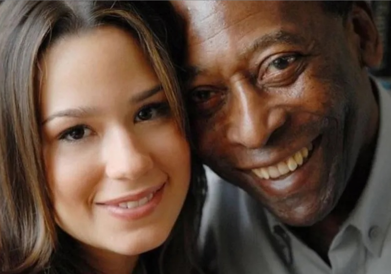 A enteada do rei Pelé terá direito a receber a herança do jogador assim como os outros parentes. - Foto: reprodução Instagram