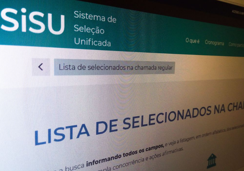 Corra: as inscrições do Sisu terminam amanhã e as provas serão aplicadas em 5 e 12 de novembro. - Foto: reprodução Gov.br