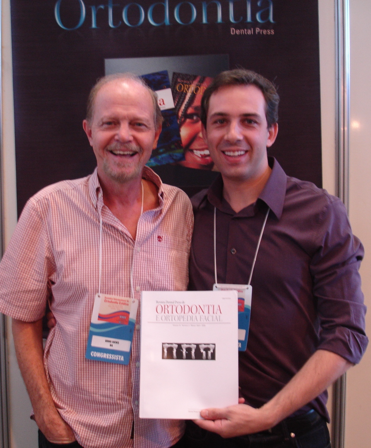 Agora diretor em Harvard, André agradeceu muito ao professor da UFSC Arno Locks. Foto: Reprodução/Arquivo pessoal.