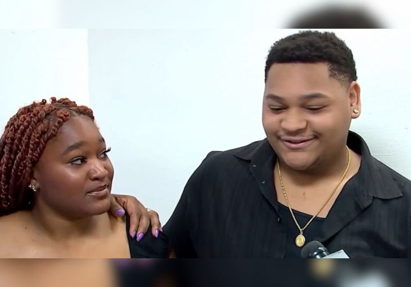 Os jovens Vicky e Frank Laffin foram adotados pela mesma família e descobriram que são irmãos biológicos. - Foto: reprodução / WABC