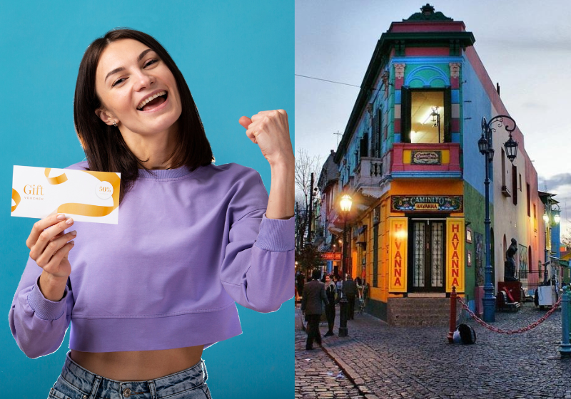 A Argentina está com um programa que vai dar vale-presente para turistas com viagem de pelo menos três dias ao país. Veja como participar - Foto: Reprodução/Freepik e Viajando Por Esporte.