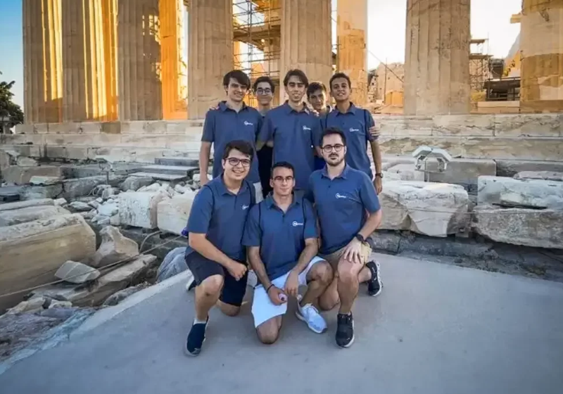 A equipe brasileira fez bonito no Mundial da Grécia. - Foto: divulgação