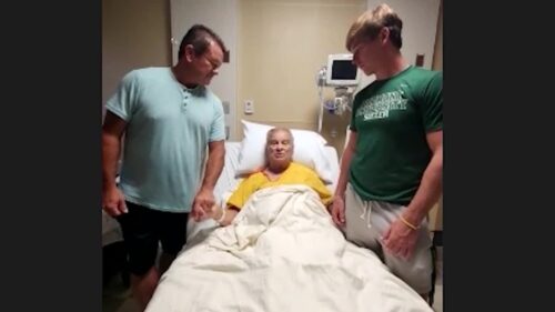 O idoso começou a passar mal quando praticava golfe com o filho e o neto - Foto: arquivo pessoal