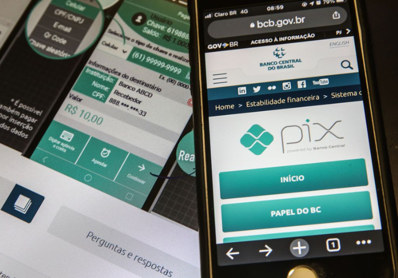 O uso da função crédito no Pix vem sendo estudado pelo Banco Central. Segundo o presidente da instituição, Roberto Campos Neto, em breve os usuários terão novidades. Foto: Reprodução/Marcello Casal Jr (Agência Brasil).