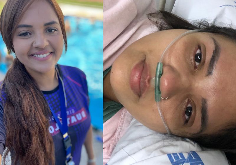 Após ficar de cama pelas dores da fibromialgia, a professora Suellen fez tratamento com CBD e já voltou a trabalhar e a malhar. - Fotos: arquivo pessoal