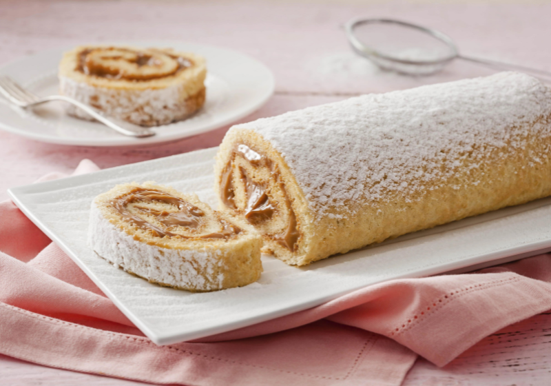 A cidade brasileira de Lagoa Dourada agora é oficialmente a capital do Rocambole no país. Foto: Reprodução/Receitas Nestlé.