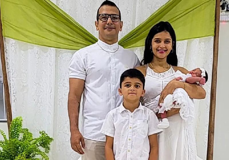 A juíza fez o casamento da noiva, que entrou em trabalho de parto, por videochamada - Foto: arquivo pessoal