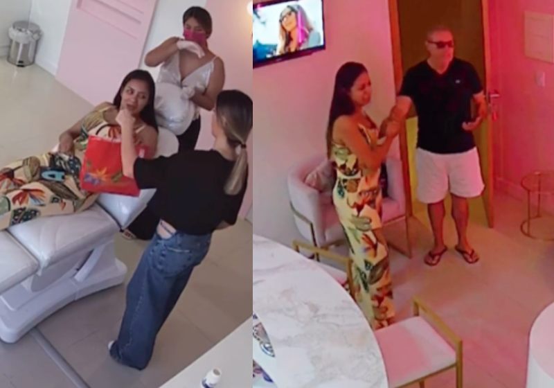 O homem que doou o iPhone reserva dele para a mulher que foi assaltada chama-se Ricardo Pellizzaro - Fotos: reprodução/ TikTok @dracamilapessanha