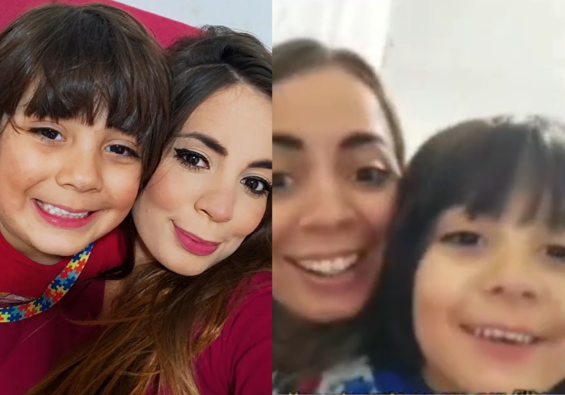 Nathália é mãe do Joaquim e comemorou muito a primeira vez que o filho falou. - Foto: reprodução redes sociais