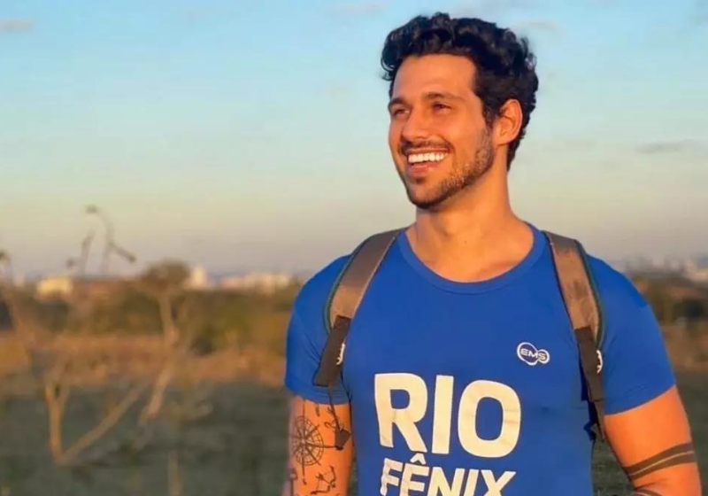 Correr no estádio do Morumbi, em São Paulo foi uma conquista para Rodrigo Mussi, que gosta muito de esportes e academia - Foto: Reprodução/Instagram.
