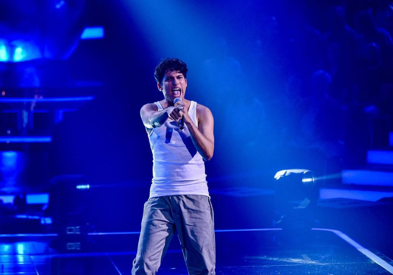 O cantor brasileiro Beluma se apresentou no The Voice Alemanha. - Foto: reprodução redes sociais