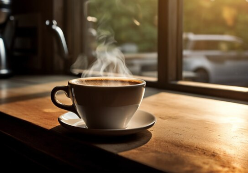 O estudo mostrou que uma xícara de café pode ajudar a controlar o peso durante 4 anos. Foto: Reprodução/Freepik.