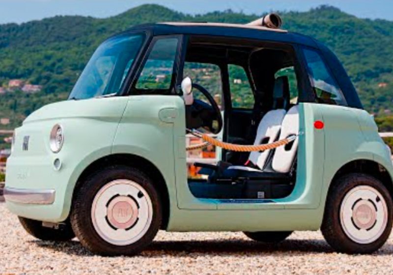 Topolino, o carro popular que a Fiat ressuscitou começa a ser vendido no ano que vem - Foto: divulgação