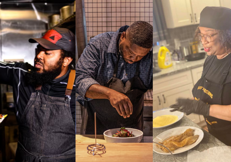 Esses três chefs de cozinha começaram a aprender mais sobre culinária durante o tempo em que ficaram na prisão. Hoje eles são premiados! - Fotos: Reprodução/Kriston Jae Bethel/Keith Corbin e Sharon Richardson.