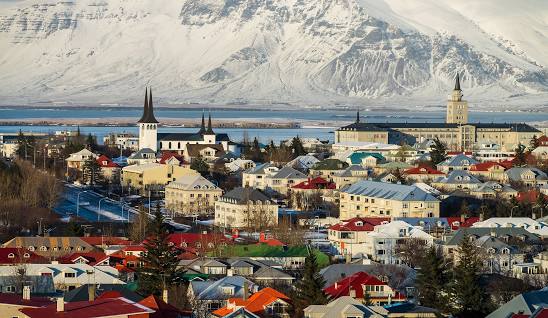 Reykjavik, Capital da Islândia, o país mais seguro para se viver - Foto: Wikipedia