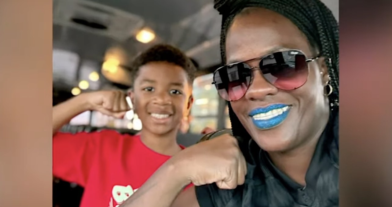 Preston e a motorista se reencontraram dias depois que ela salvou a vida do menino - Foto: reprodução / redes sociais