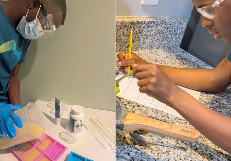 O jovem se dedicou a competição e conseguiu ganhar o prêmio máximo! Foto: Reprodução/SCTS.