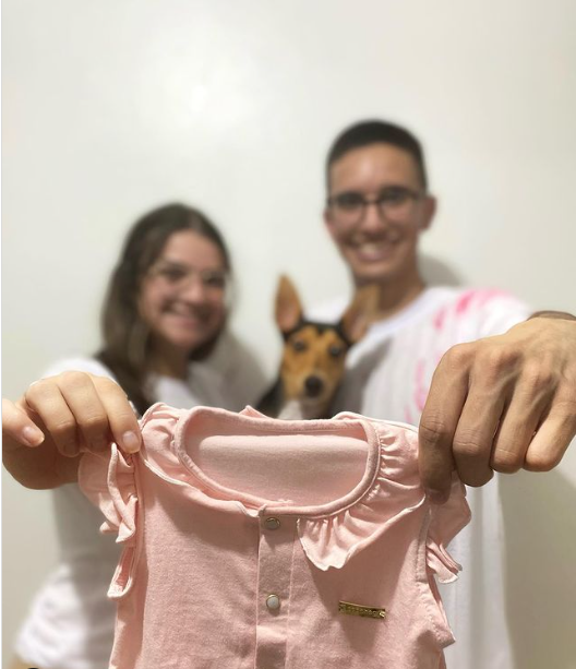 Quando você menos esperar... Olívia vai estar por lá! Foto: Reprodução/Instagram/@juluongo.