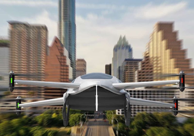 Genesis X1, o carro voador brasileiro está sendo projetado por uma startup do Ceará, que pretende iniciar os voos em 2024. - Foto: divulgação