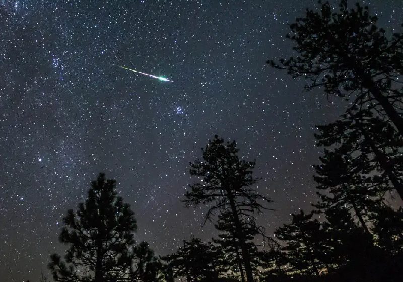 Tem chuva de estrelas cadentes esta madrugada e poderá ser vista no Brasil Só Notícia Boa