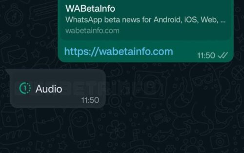 A função já está disponível para alguns usuários. Foto: reprodução Whatsapp 