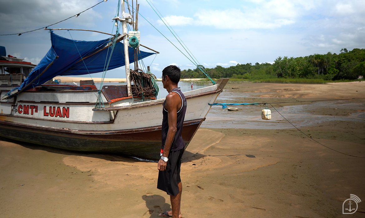 Se não fosse o resgate de José, a fatalidade teria sido maior. Foto: Reprodução/Marinha do Brasil.