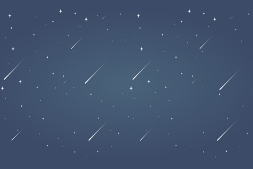 A chuva de estrelas cadentes começa por volta da 1 hora da madrugada desta sexta para sábado. -Foto: Dung Tran / Pixabay