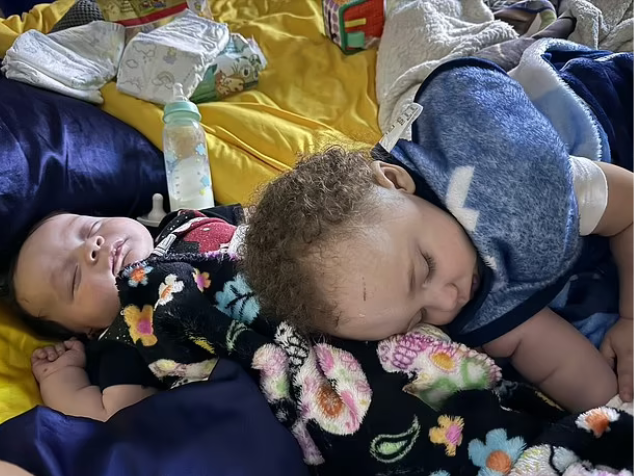 O noivo de Moore quebrou o braço e o ombro, mas ela e os filhos tiveram apenas cortes e hematomas. - Foto: reprodução/Arquivo Pessoal 