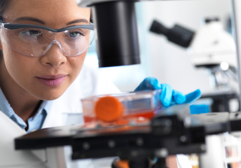 O novo tratamento envolve injeção de células-tronco para evitar o avanço da esclerose múltipla. - Foto: reprodução/canva