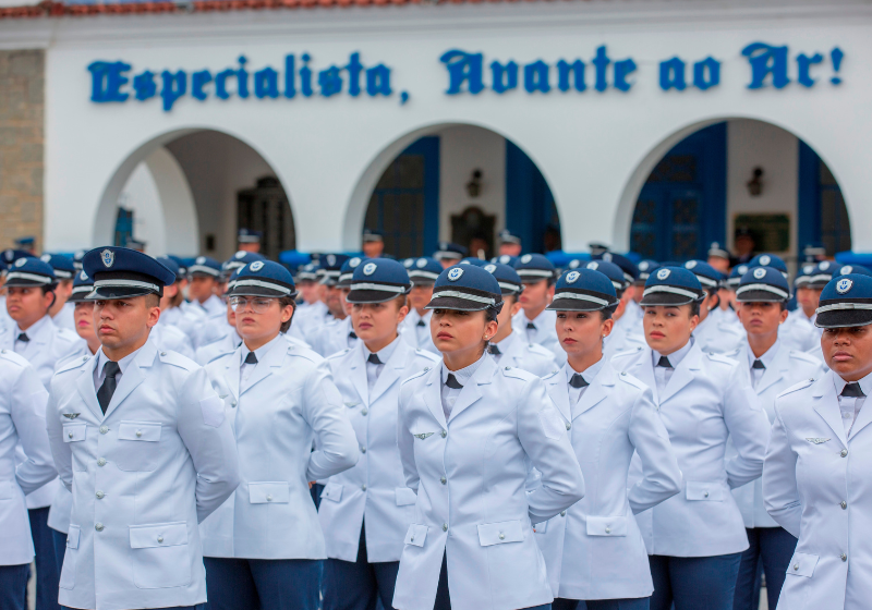 O concurso da Aeronáutica tem 100 vagas de nível médio e técnico. Veja como se inscrever- Foto: reprodução/Agência Força Aérea