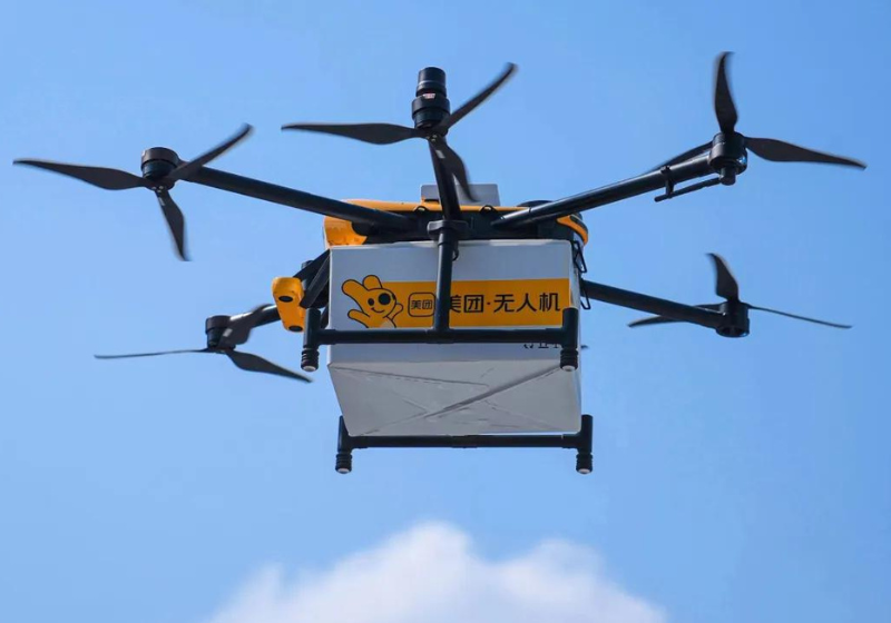Pedir comida e receber o delivery em drones já uma realidade comum na cidade de Shenzhen, na China. - Foto: Zeyi Yang