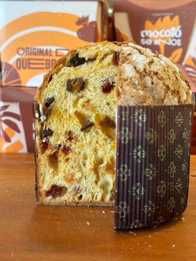 O panetone do restaurante Mocotó ficou em primeiro lugar entre os tradicionais. A massa é de altíssimo nível! Foto: Reprodução/Mocotó.