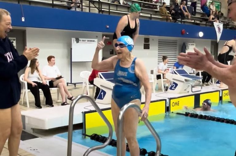A história de Betty está prester a virar um documentário! Foto: Master Ducks Swimming.
