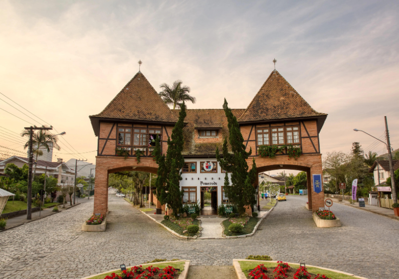 Pomerode foi considerado o melhor destino do Brasil pelo site especializado em turismo, Melhores Destinos. Foto: Viagem e Turismo.