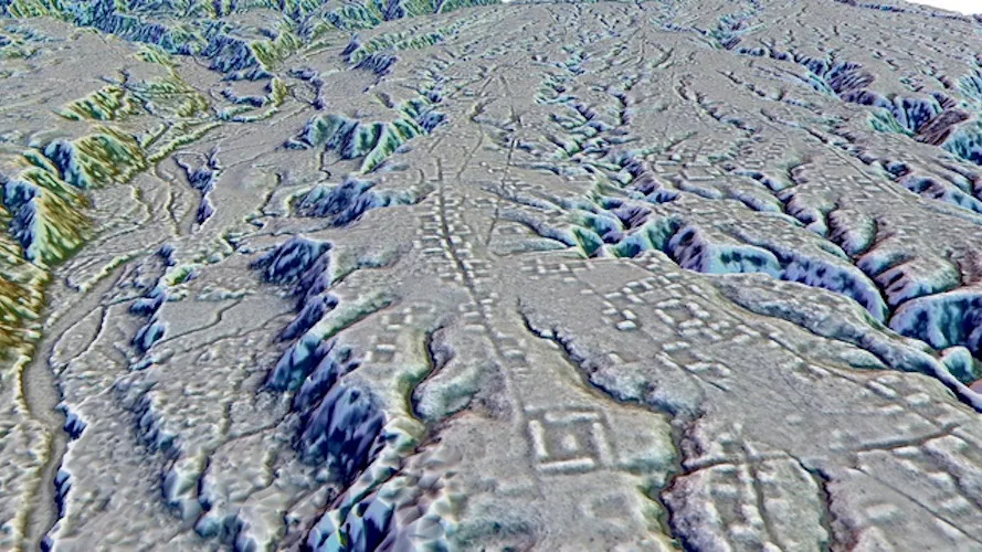 A tecnologia que usa pulsos a laser, Lidar, foi fundamental na descoberta dos pesquisadores. Foto: Stéphen Rostain.