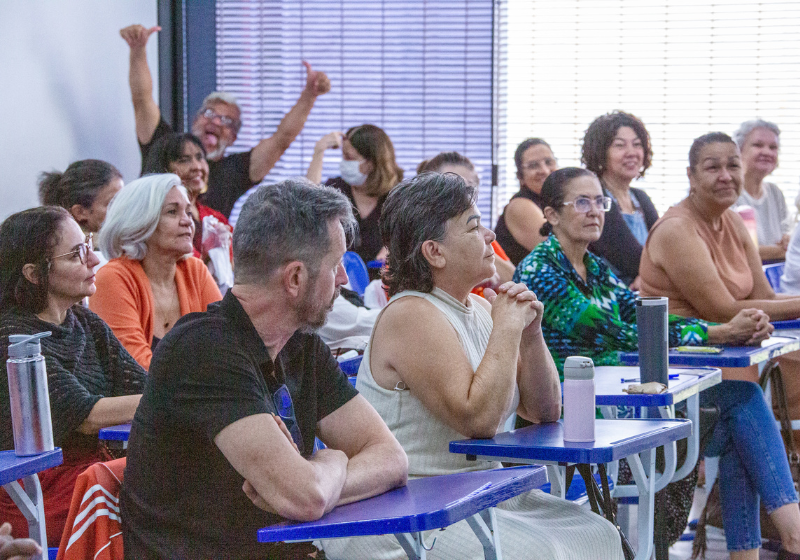 O primeiro processo seletivo para pessoas idosas na UnB foi um sucesso e teve mais de 2 mil inscritos. Foto: Luís Gustavo Prado (Secom UnB).