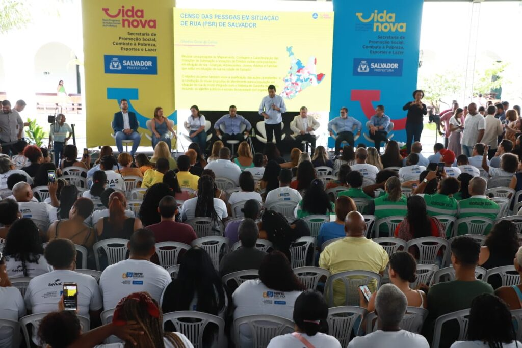 O programa Vida Nova foi anunciado no início da semana pelo prefeito de Salvador, Bruno Reais. Foto: Prefeitura de Salvador.