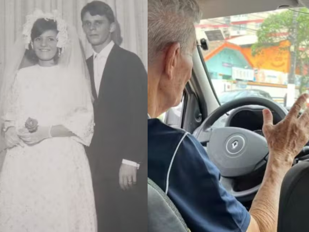 Com toda história de vida que o Vovô do Uber tem, ele deixa três conselhos para um relacionamento duradouro: amor, respeito e confiança. - Foto: reprodução/ Lais Caldas/Arquivo Pessoal